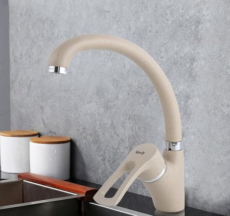 Смеситель для кухни Frap F4166-9 Песочный 