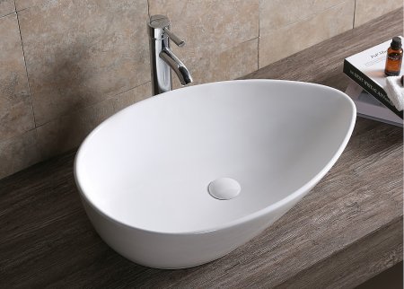 Раковина-чаша Ceruttispa 66 CR7030 СТ9581 Белая 