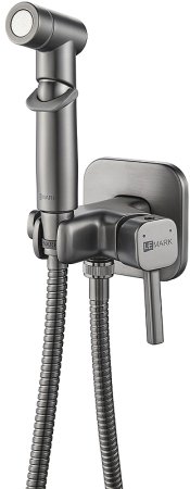Гигиенический душ со смесителем Lemark Solo LM7165GM Графит 