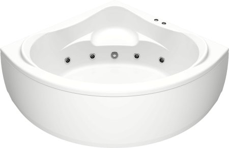 Акриловая ванна Bas Мега 160x160 см с гидромассажем 
