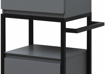 Полотенцедержатель для пенала Allen Brau Priority 1.31008.BB Черный браш 