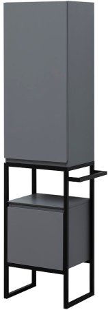 Полотенцедержатель для пенала Allen Brau Priority 1.31008.BB Черный браш 