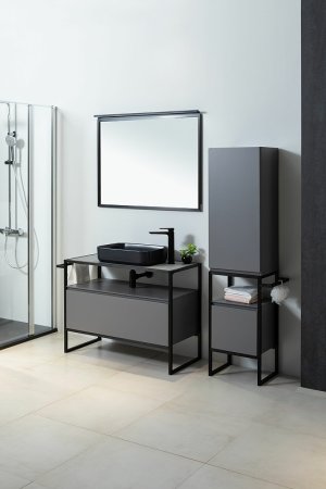 Полотенцедержатель для пенала Allen Brau Priority 1.31008.BB Черный браш 