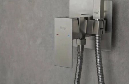 Гигиенический душ со смесителем Frap H802 F72802 Сатин 