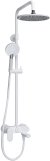 Душевая система WasserKRAFT A185.067.058.WM Белая матовая 