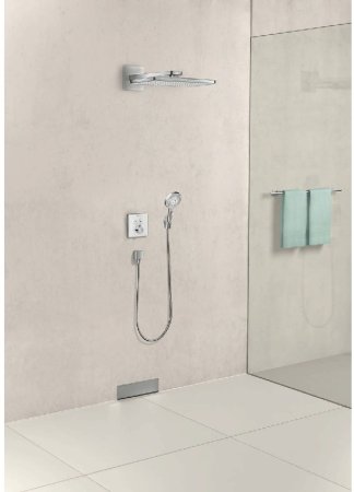Верхний душ Hansgrohe Rainmarket Select 460 1jet 24003600 Черный хром 