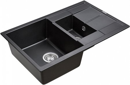 Мойка кухонная Paulmark Feste PM237850-BL черный 
