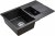 Мойка кухонная Paulmark Feste PM237850-BL черный 