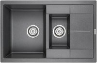 Мойка кухонная Paulmark Feste PM237850-DG графит