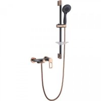 Комплект для ванной комнаты 2 в 1 ViEiR V293531-CL Черный/Золото