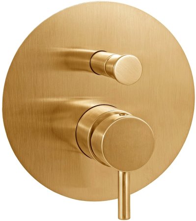 Душевая система Paffoni Light KITLIG015HGSP Золото медовое брашированное 