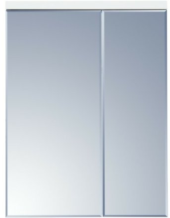 Зеркальный шкаф Aquaton Брук 60 1A200502BC010 с подсветкой Белый 