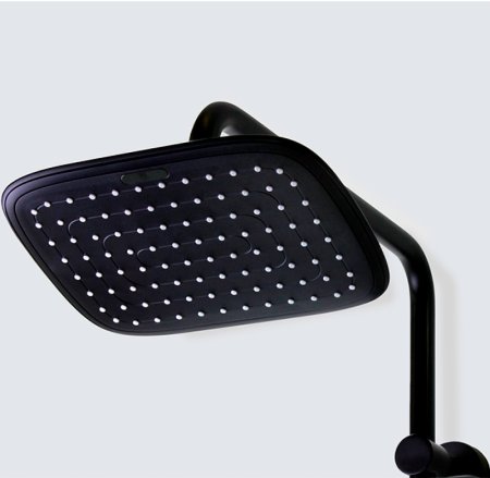 Душевая система Bronze de Luxe Avantgarde 2039RGB Черная Розовое золото 