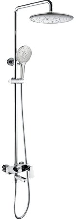 Душевая система Bravat RifflIe F6336370CP-A-RUS Хром 