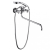 Смеситель с душевой лейкой GANZER Rhine GZ15041 хром 