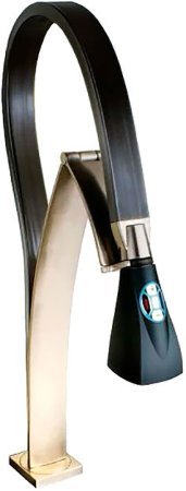 Смеситель для кухни Paini Hybrid HKPW557YOSIKKM Никель Черный 