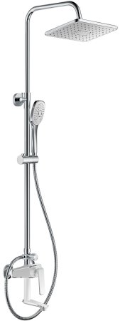 Душевая система Haiba HB24548-8 Белый Хром 