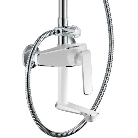 Душевая система Haiba HB24548-8 Белый Хром 