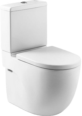 Унитаз компакт Roca Meridian 342248000 без бачка и сиденья 