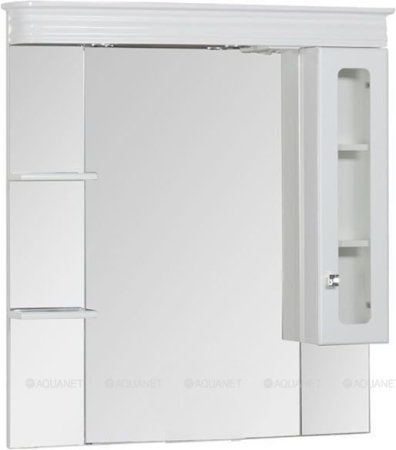 Зеркало-шкаф Aquanet Греция 110 белый 