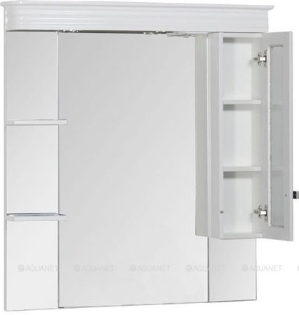 Зеркало-шкаф Aquanet Греция 110 белый 