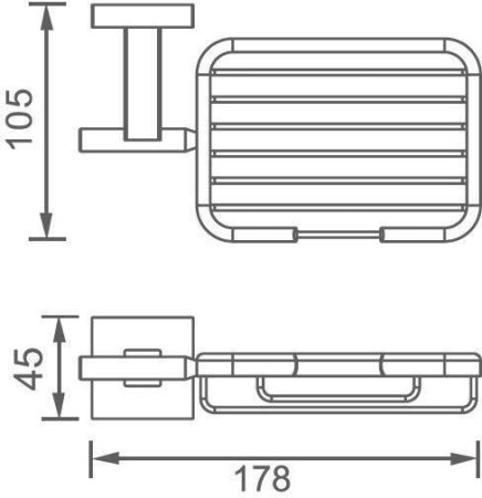 Мыльница Aquanet 6111 