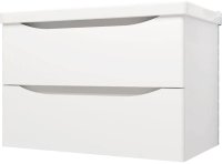 Тумба под раковину Opadiris Элеганс 80 Z0000014969 подвесная Белая матовая