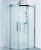 Душевой уголок Azario Ottawa 90х90 AZ-NKE2142 900 профиль Хром стекло прозрачное 