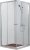 Душевой уголок Azario Greenwood 100х100 AZ-NNE1142 1000 профиль Хром стекло прозрачное 