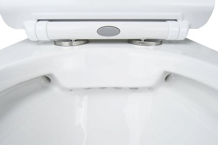 Унитаз компакт Azario Fretta Round AZ-7121 с бачком и сиденьем Микролифт 