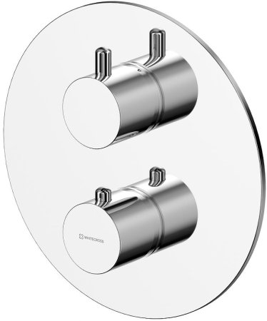 Душевая система Whitecross Y chrome YSET08CR с термостатом Хром 