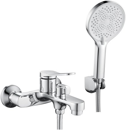 Смеситель для ванны Shevanik S6202, хром 