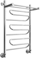 Полотенцесушитель водяной ДВИН FW лесенка 80/50 с полкой , хром