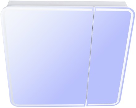 Зеркальный шкаф Style Line Каре 80 СС-00002276 с подсветкой и сенсором Белый 