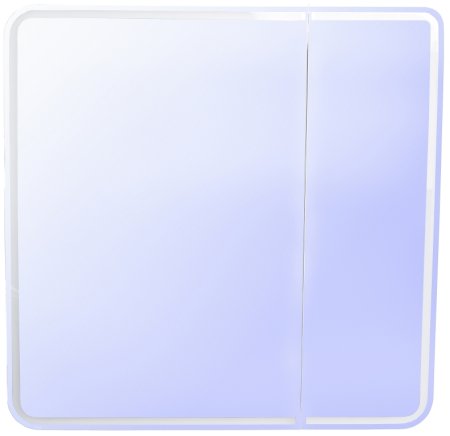 Зеркальный шкаф Style Line Каре 80 СС-00002276 с подсветкой и сенсором Белый 