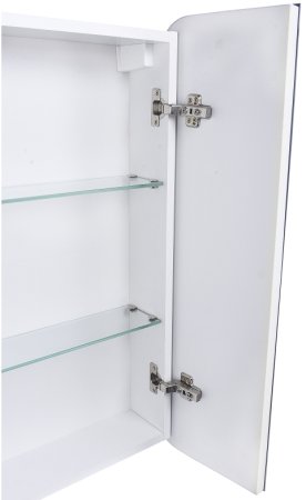 Зеркальный шкаф Style Line Каре 80 СС-00002276 с подсветкой и сенсором Белый 