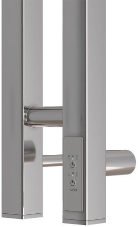 Электрический полотенцесушитель Point Гермес PN13812 П3 80x1200 диммер справа Хром 