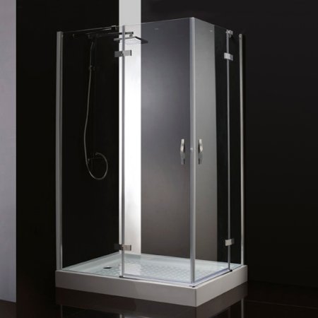 Душевой уголок Cezares Bergamo AH2 120/100 C Cr L 