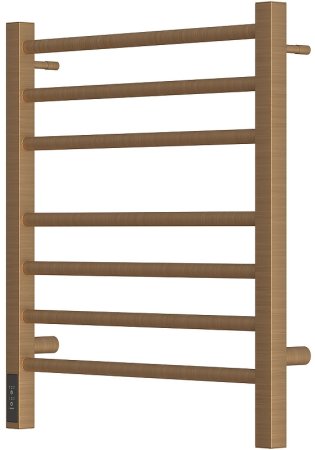 Электрический полотенцесушитель Point Веста PN70756BR П7 500x600 диммер слева Бронза 