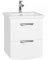 Тумба под раковину Style Line Жасмин 2 50 Люкс Plus ЛС-000010039 подвесная Белый глянец 
