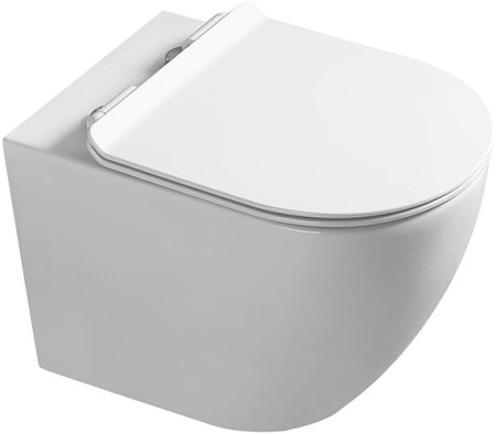 Унитаз подвесной SantiLine SL-5002 с микролифтом 