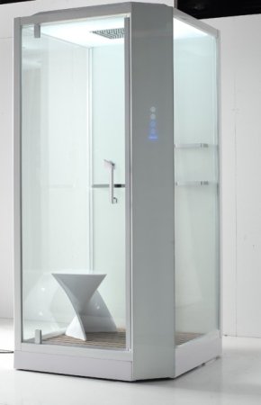 Душевая кабина Orans SR-89101LS белая, с баней 