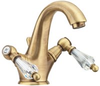 Смеситель для раковины Fiore GIOIELLI (SWAROVSKI®) 08ZZ0623, бронза