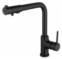 Смеситель для кухни Gappo G4390-10 Черный матовый Смеситель для кухни Gappo G4390-10 Черный матовый