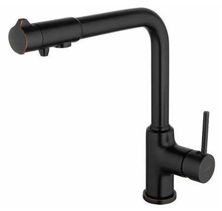 Смеситель для кухни Gappo G4390-10 Черный матовый 