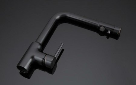 Смеситель для кухни Gappo G4390-10 Черный матовый 