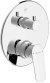Смеситель для душа встраиваемый на 2 потока Bravat Rhein PB8429564CP-2-ENG, хром 