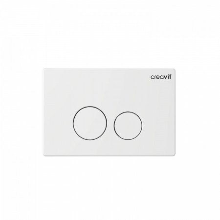 Кнопка смыва Creavit Terra GP9001.00 белая 
