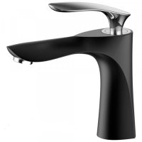 Смеситель Grocenberg GB2001 для раковины черный/хром