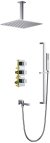 Встраиваемая душевая система с термостатом TIMO Selene SX-2239/00SM, хром 